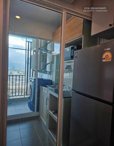 รูป 1 ห้องนอน | 1 ห้องน้ำ | BTS Bang Na | 29 ตร.ม. | 12,000 บาท/เดือน | ชั้น 26 — Regent Home Bangna กรุงเทพฯ - รูปที่ 1/10
