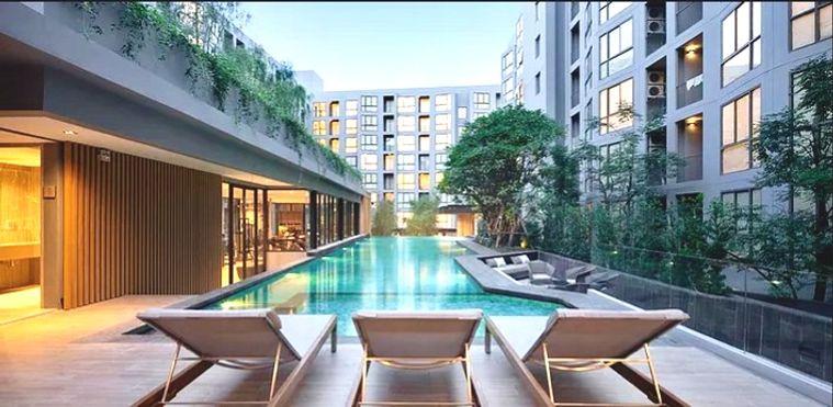 รูป 2 ห้องนอน | 2 ห้องน้ำ | BTS Phra Khanong | 48 ตร.ม. | 25,000 บาท/เดือน | ชั้น 2 — The Nest Sukhumvit 71 กรุงเทพฯ - รูปที่ 1/10