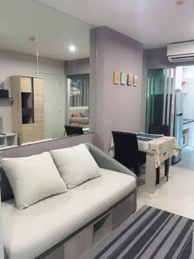 รูป 1 ห้องนอน | 1 ห้องน้ำ | BTS Samrong | 28 ตร.ม. | 13,000 บาท/เดือน | ชั้น 8 — Sukhumvit 113 กรุงเทพฯ - รูปที่ 3/5