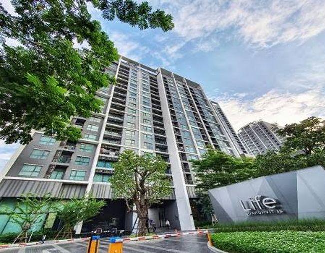 picture 1Bed | 1Bath | BTS Phra Khanong | 41sqm | THB 28,000/mo | Fl.27 — Life Sukhumvit 48 Bangkok - 4/10