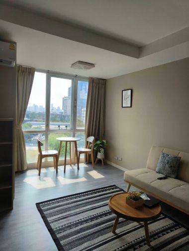 รูป 1 ห้องนอน | 1 ห้องน้ำ | MRT Phetchaburi | 52 ตร.ม. | 18,000 บาท/เดือน | ชั้น 8 — Garden Asoke - Rama 9 กรุงเทพฯ - รูปที่ 4/8