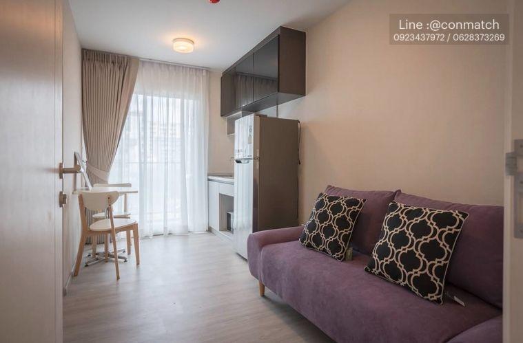รูป 1 ห้องนอน | 1 ห้องน้ำ | ARL Ramkhamhaeng | 27 ตร.ม. | 10,000 บาท/เดือน | ชั้น 3 — Plum Condo Ram 60 Interchange กรุงเทพฯ - รูปที่ 1/10