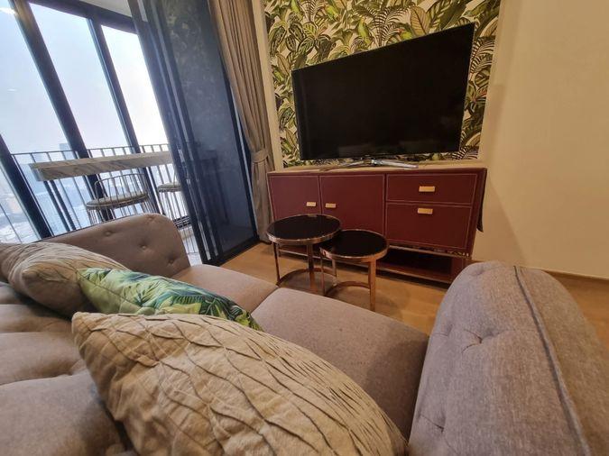 รูป 1 ห้องนอน | 1 ห้องน้ำ | MRT Sam Yan | 34 ตร.ม. | 29,000 บาท/เดือน | ชั้น 40 — Ashton Chula - Silom กรุงเทพฯ - รูปที่ 8/10