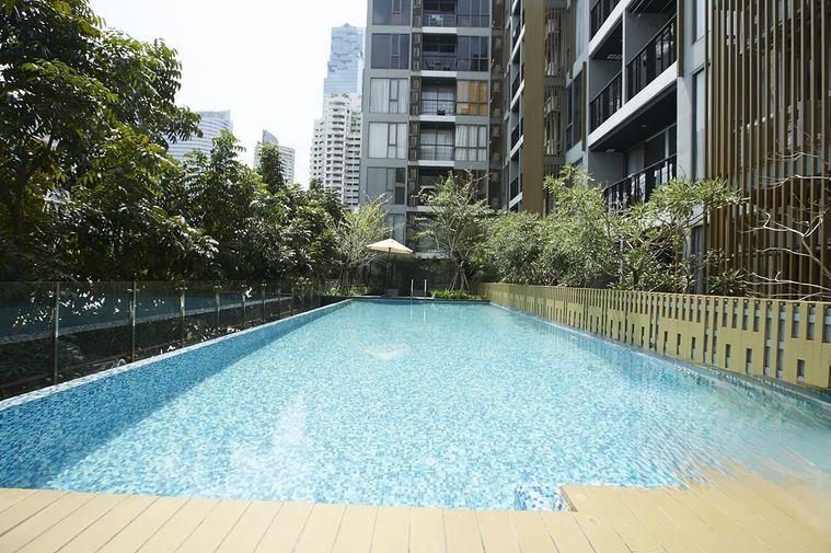 picture 1Bed | 1Bath | BTS Sala Daeng | 33sqm | THB 21,000/mo | Fl.3 — Klass Condo Silom Bangkok - 3/8