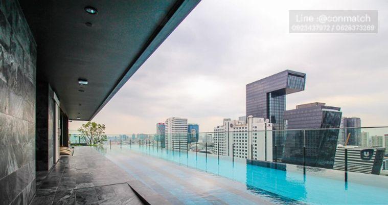 picture 1Bed | 1Bath | MRT Phra Ram 9 | 37sqm | THB 23,000/mo | Fl.5 — The Line Asoke - Ratchada Bangkok - 2/9