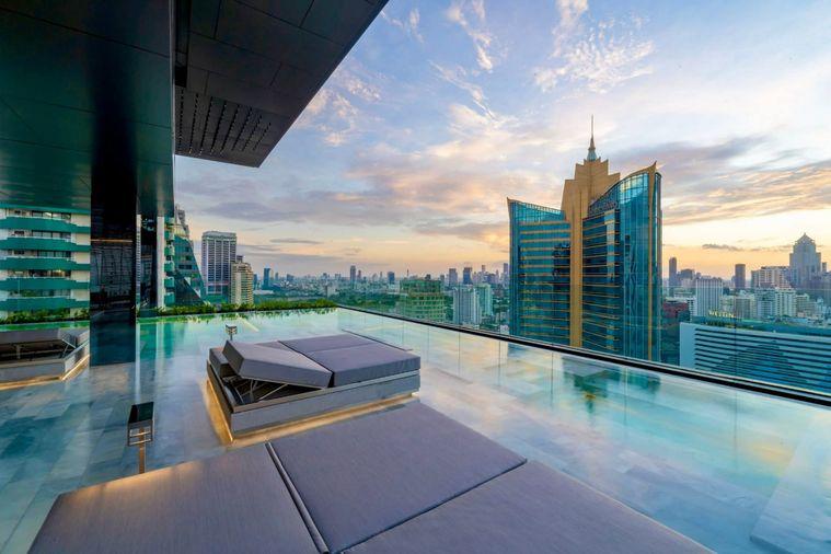 รูป 1 ห้องนอน | 1 ห้องน้ำ | BTS Asok | 43 ตร.ม. | 48,000 บาท/เดือน | ชั้น 24 — Celes Asoke กรุงเทพฯ - รูปที่ 3/10