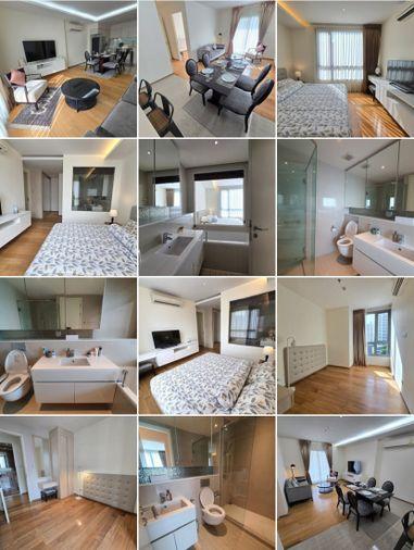 รูป 2 ห้องนอน | 2 ห้องน้ำ | BTS Phrom Phong | 70 ตร.ม. | 55,000 บาท/เดือน | ชั้น 10 — H Sukhumvit 43 กรุงเทพฯ - รูปที่ 1/1