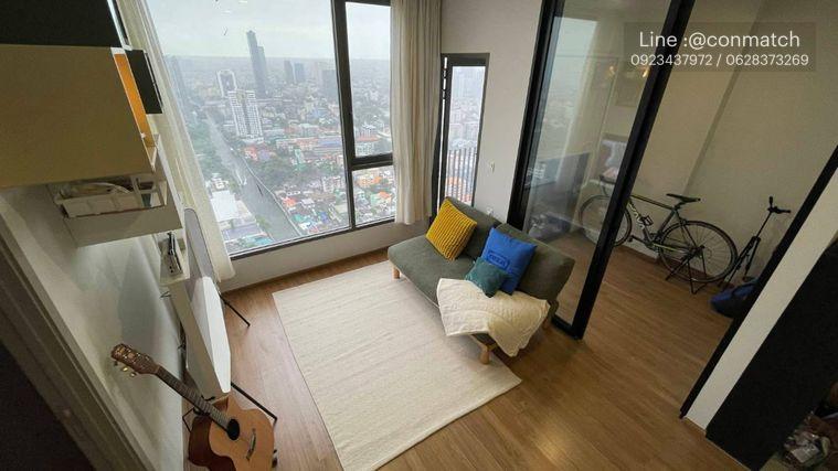 รูป 2 ห้องนอน | 1 ห้องน้ำ | MRT Phetchaburi | 39 ตร.ม. | 30,000 บาท/เดือน | ชั้น 34 — Cloud Thonglor-Phetchaburi กรุงเทพฯ - รูปที่ 10/10