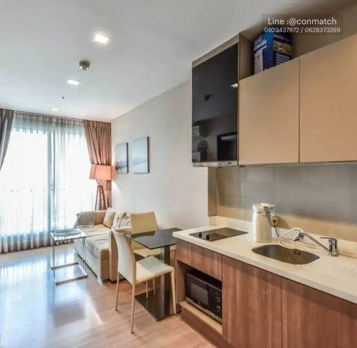 รูป 1 ห้องนอน | 1 ห้องน้ำ | BTS Saphan Taksin | 35 ตร.ม. | 21,000 บาท/เดือน | ชั้น 28 — Rhythm Sathorn กรุงเทพฯ - รูปที่ 1/6