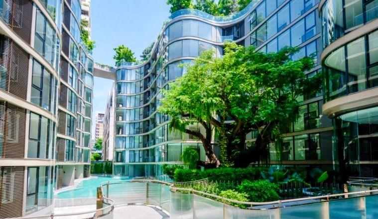 picture 1Bed | 1Bath | BTS Asok | 35sqm | THB 30,000/mo | Fl.4 — Fynn Asoke Bangkok - 1/1