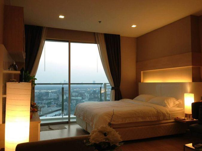 picture 1Bed | 1Bath | BTS Phra Khanong | 38sqm | THB 18,000/mo | Fl.27 — Sky Walk Residence Bangkok - 6/9