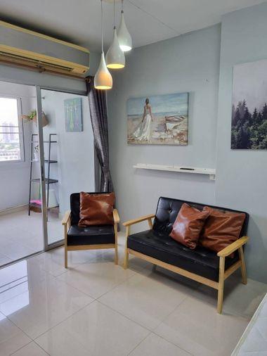 รูป 1 ห้องนอน | 1 ห้องน้ำ | BTS Udom Suk | 35 ตร.ม. | 11,000 บาท/เดือน | ชั้น 12 — @ City Sukhumvit 101/1 กรุงเทพฯ - รูปที่ 1/5