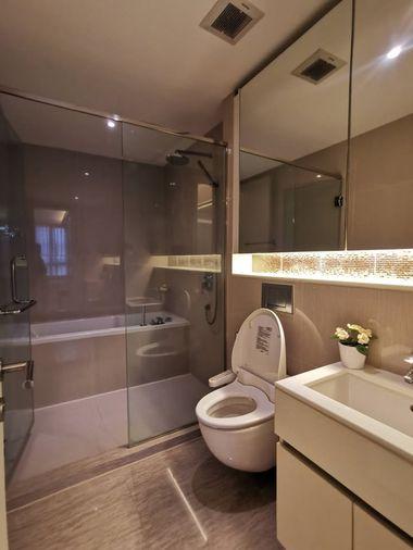 รูป 1 ห้องนอน | 1 ห้องน้ำ | BTS Phrom Phong | 41 ตร.ม. | 35,000 บาท/เดือน | ชั้น 16 — H Sukhumvit 43 กรุงเทพฯ - รูปที่ 1/8