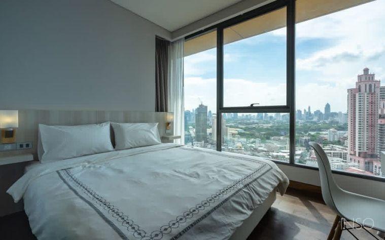 รูป 2 ห้องนอน | 2 ห้องน้ำ | BTS Phrom Phong | 55 ตร.ม. | 50,000 บาท/เดือน | ชั้น 22 — The Lumpini 24 กรุงเทพฯ - รูปที่ 8/10