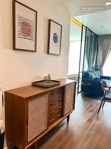รูป 1 ห้องนอน | 1 ห้องน้ำ | MRT Sukhumvit | 44 ตร.ม. | 44,000 บาท/เดือน | ชั้น 12 — Muniq Sukhumvit 23 กรุงเทพฯ - รูปที่ 1/10