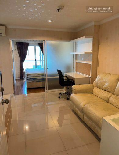 รูป 1 ห้องนอน | 1 ห้องน้ำ | MRT Phra Ram 9 | 37 ตร.ม. | 16,000 บาท/เดือน | ชั้น 7 — Lumpini Place Rama 9 กรุงเทพฯ - รูปที่ 3/9