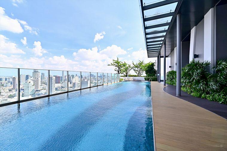 picture 1Bed | 1Bath | BTS Ekkamai | 36sqm | THB 24,000/mo | Fl.6 — Rhythm Sukhumvit 42 Bangkok - 5/10