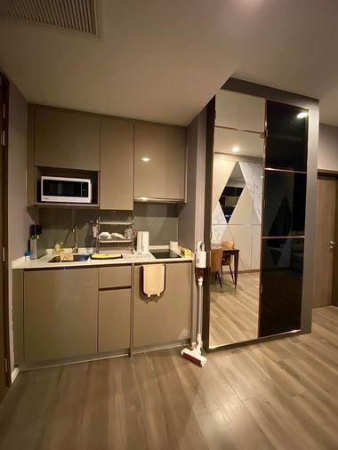 picture 1Bed | 1Bath | BTS Udom Suk | 45sqm | THB 32,000/mo | Fl.28 — Whizdom Essence Bangkok - 5/10