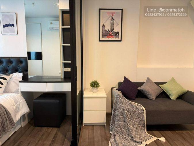 รูป 1 ห้องนอน | 1 ห้องน้ำ | BTS On Nut | 27 ตร.ม. | 15,000 บาท/เดือน | ชั้น 16 — The Base Park West Sukhumvit 77 กรุงเทพฯ - รูปที่ 4/8