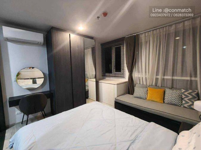 รูป 1 ห้องนอน | 1 ห้องน้ำ | MRT Huai Khwang | 30 ตร.ม. | 19,000 บาท/เดือน | ชั้น 9 — XT Huaikhwang กรุงเทพฯ - รูปที่ 3/10