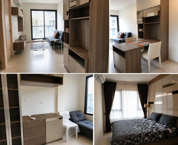 picture 2Bed | 2Bath | MRT Phetchaburi | 55sqm | THB 38,000/mo | Fl.6 — Life Asoke Bangkok - 1/1