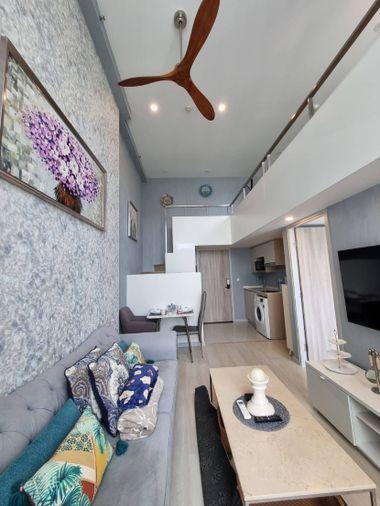 รูป 1 ห้องนอน | 1 ห้องน้ำ | BTS Chong Nonsi | 44 ตร.ม. | 30,000 บาท/เดือน | ชั้น 26 — Knightsbridge Prime Sathorn กรุงเทพฯ - รูปที่ 4/10