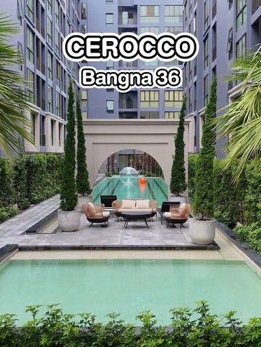 รูป 1 ห้องนอน | 1 ห้องน้ำ | BTS Bang Na | 27 ตร.ม. | 11,000 บาท/เดือน | ชั้น 5 — Cerocco Bangna 36 กรุงเทพฯ - รูปที่ 1/10