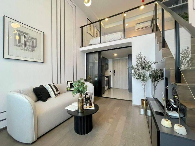 picture 1Bed | 1Bath | MRT Hua Lamphong | 36sqm | THB 32,000/mo | Fl.22 — Park Origin Chula Samyan Bangkok - 7/9
