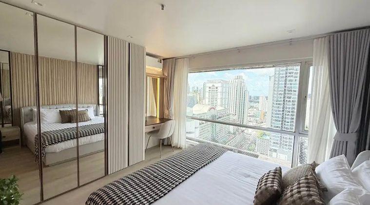 picture 1Bed | 1Bath | BTS Nana | 40sqm | THB 30,000/mo | Fl.29 — Sukhumvit Suite Bangkok - 2/8