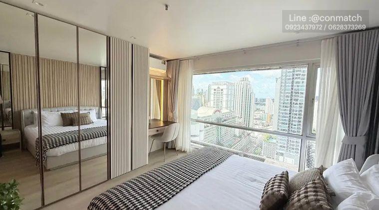 picture 1Bed | 1Bath | BTS Nana | 40sqm | THB 30,000/mo | Fl.29 — Sukhumvit Suite Bangkok - 2/8