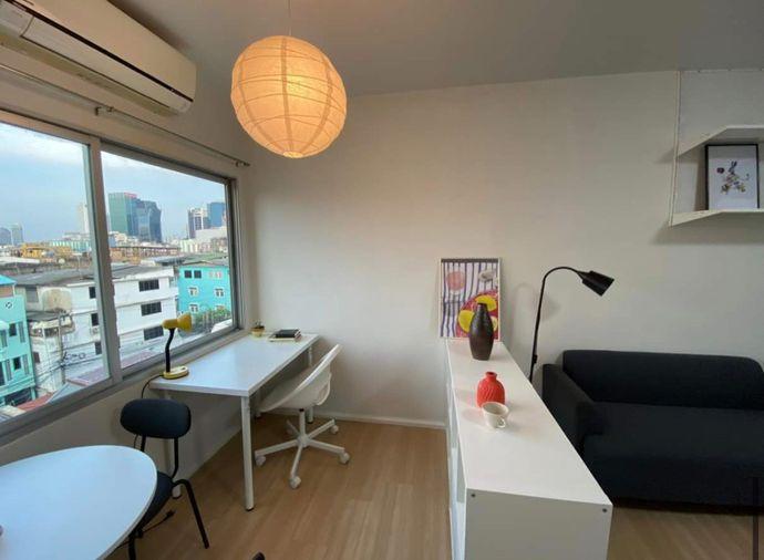 picture 1Bed | 1Bath | MRT Phra Ram 9 | 36sqm | THB 15,000/mo | Fl.6 — A Space Asoke-Ratchada Bangkok - 9/10