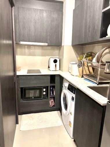 รูป 1 ห้องนอน | 1 ห้องน้ำ | MRT Huai Khwang | 35 ตร.ม. | 25,000 บาท/เดือน | ชั้น 6 — XT Huaikhwang กรุงเทพฯ - รูปที่ 1/9