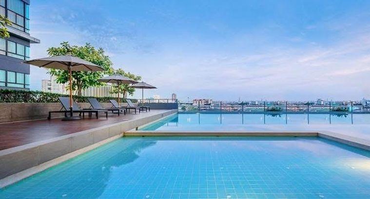 รูป 1 ห้องนอน | 1 ห้องน้ำ | BTS Udom Suk | 31 ตร.ม. | 18,000 บาท/เดือน | ชั้น 3 — The Sky Sukhumvit กรุงเทพฯ - รูปที่ 2/10