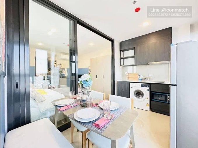 รูป 1 ห้องนอน | 1 ห้องน้ำ | MRT Huai Khwang | 31 ตร.ม. | 17,000 บาท/เดือน | ชั้น 34 — XT Huaikhwang กรุงเทพฯ - รูปที่ 8/9