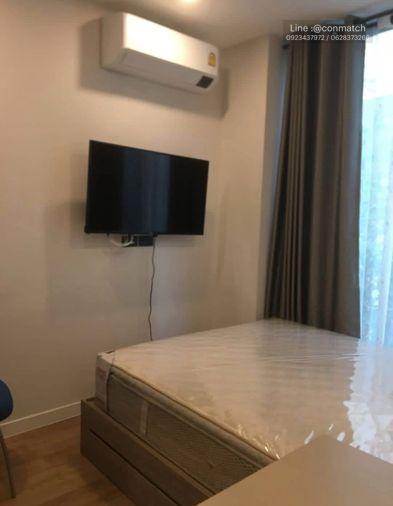 รูป 1 ห้องนอน | 1 ห้องน้ำ | MRT Phra Ram 9 | 24 ตร.ม. | 12,000 บาท/เดือน | ชั้น 2 — Groove Ratchada - Rama 9 กรุงเทพฯ - รูปที่ 1/4
