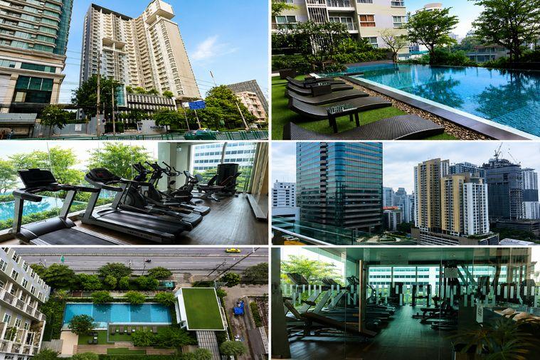 รูป 1 ห้องนอน | 1 ห้องน้ำ | MRT Phetchaburi | 35 ตร.ม. | 17,000 บาท/เดือน | ชั้น 14 — The Parkland Grand Asoke-Phetchaburi กรุงเทพฯ - รูปที่ 1/2