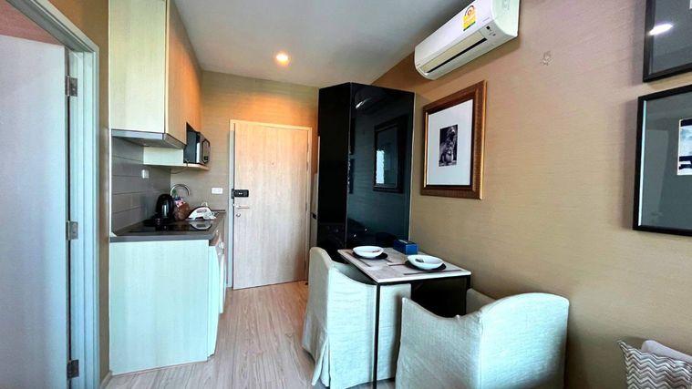 รูป 1 ห้องนอน | 1 ห้องน้ำ | BTS Bang Na | 30 ตร.ม. | 13,000 บาท/เดือน | ชั้น 12 — Ideo Mobi Sukhumvit Eastgate กรุงเทพฯ - รูปที่ 2/7