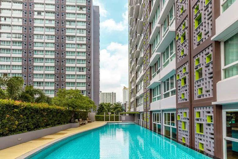 รูป 1 ห้องนอน | 1 ห้องน้ำ | MRT Phra Ram 9 | 33 ตร.ม. | 15,000 บาท/เดือน | ชั้น 5 — Biza Condominium กรุงเทพฯ - รูปที่ 6/10