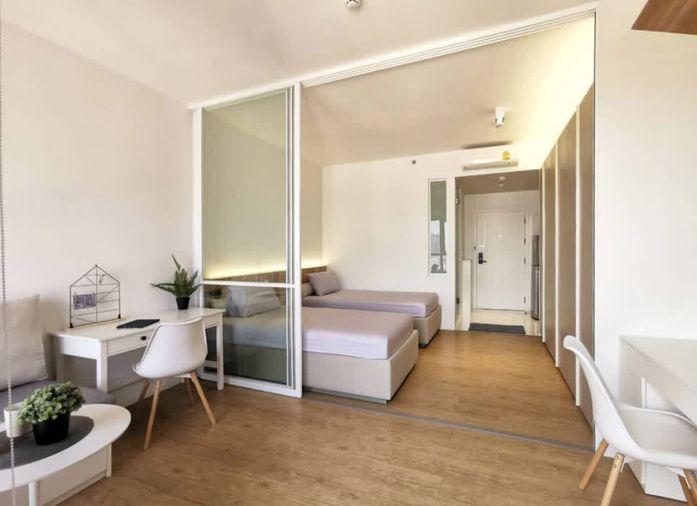 รูป 1 ห้องนอน | 1 ห้องน้ำ | MRT Sam Yan | 34 ตร.ม. | 30,000 บาท/เดือน | ชั้น 18 — Triple Y Residence กรุงเทพฯ - รูปที่ 1/10