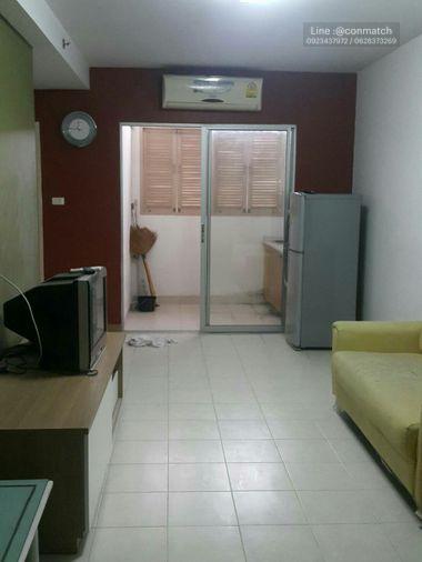 รูป 1 ห้องนอน | 1 ห้องน้ำ | BTS Udom Suk | 42 ตร.ม. | 9,000 บาท/เดือน | ชั้น 3 — City Home Sukhumvit กรุงเทพฯ - รูปที่ 1/4