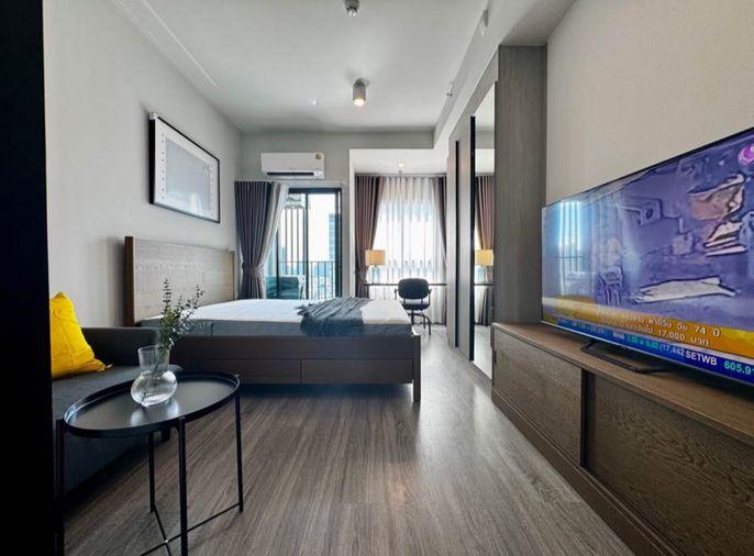 รูป 1 ห้องนอน | 1 ห้องน้ำ | MRT Si Lom | 26 ตร.ม. | 13,000 บาท/เดือน | ชั้น 17 — IDEO Ramkamhaeng Lamsali Station กรุงเทพฯ - รูปที่ 5/6