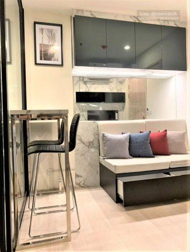 รูป 1 ห้องนอน | 1 ห้องน้ำ | MRT Phetchaburi | 30 ตร.ม. | 18,000 บาท/เดือน | ชั้น 21 — Life Asoke กรุงเทพฯ - รูปที่ 7/10