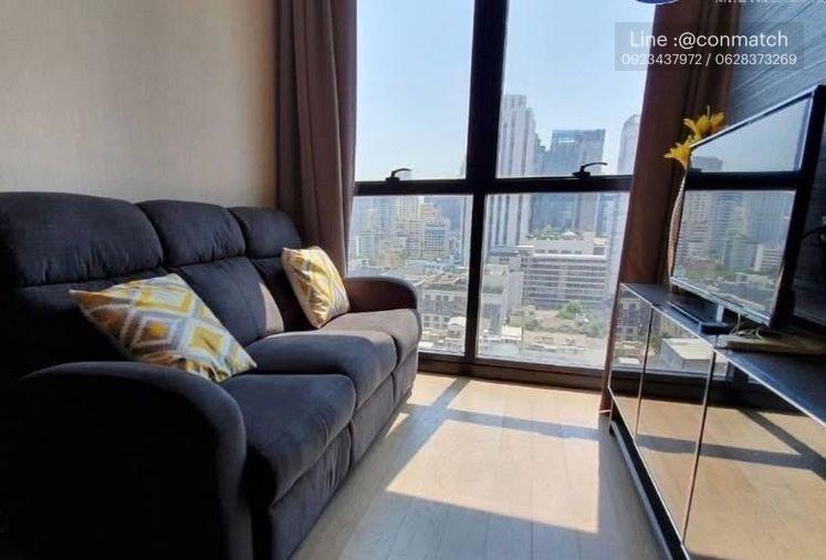 picture 1Bed | 1Bath | MRT Sukhumvit | 31sqm | THB 27,000/mo | Fl.15 — Ashton Asoke Bangkok - 4/10