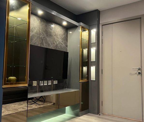 รูป 1 ห้องนอน | 1 ห้องน้ำ | MRT Phra Nang Klao Bridge | 32 ตร.ม. | 13,000 บาท/เดือน | ชั้น 39 — The Politan Rive กรุงเทพฯ - รูปที่ 8/9