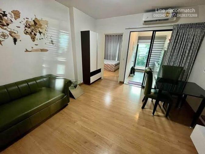 รูป 1 ห้องนอน | 1 ห้องน้ำ | BTS Bearing | 41 ตร.ม. | 11,500 บาท/เดือน | ชั้น 3 — Supalai City Resort Sukhumvit 105 กรุงเทพฯ - รูปที่ 2/5