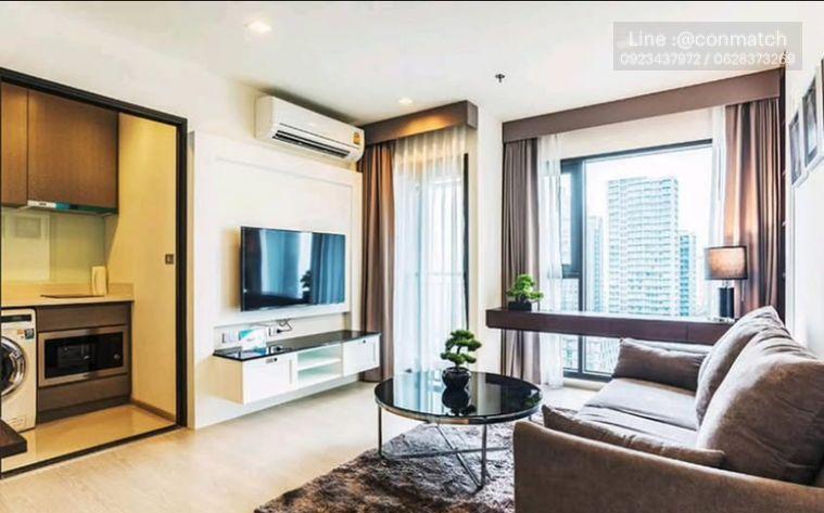 รูป 1 ห้องนอน | 1 ห้องน้ำ | BTS Thong Lo | 50 ตร.ม. | 30,000 บาท/เดือน | ชั้น 23 — Rhythm Sukhumvit 36-38 กรุงเทพฯ - รูปที่ 3/9