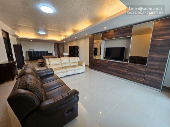รูป 3 ห้องนอน | 4 ห้องน้ำ | BTS Asok | 180 ตร.ม. | 60,000 บาท/เดือน | ชั้น 17 — Supalai River Resort กรุงเทพฯ - รูปที่ 3/7