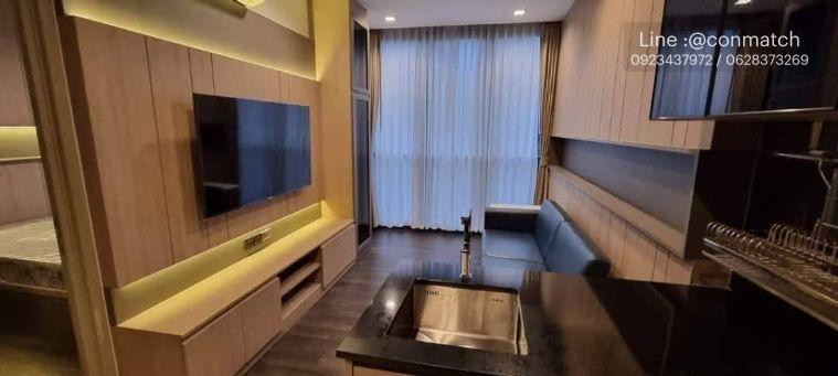 รูป 1 ห้องนอน | 1 ห้องน้ำ | MRT Phra Ram 9 | 35 ตร.ม. | 25,000 บาท/เดือน | ชั้น 12 — The Line Asoke - Ratchada กรุงเทพฯ - รูปที่ 4/9