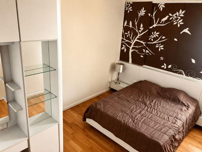 รูป 1 ห้องนอน | 1 ห้องน้ำ | BTS Krung Thon Buri | 54 ตร.ม. | 22,000 บาท/เดือน | ชั้น 10 — Villa Sathorn กรุงเทพฯ - รูปที่ 8/8