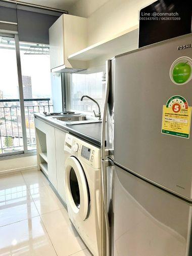 picture 1Bed | 1Bath | BTS Phra Khanong | 39sqm | THB 18,000/mo | Fl.26 — Aspire Sukhumvit 48 Bangkok - 9/10